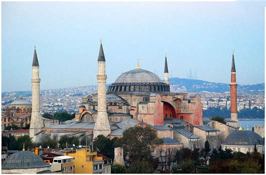 土耳其建筑，蓝色清真寺之美